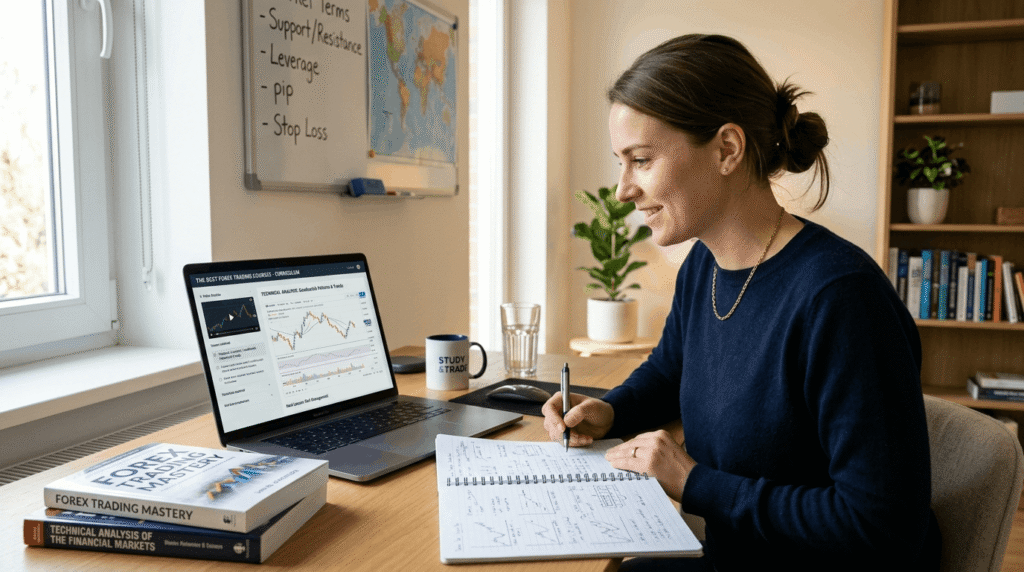 Best forex courses with online trading education and learning.